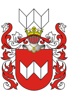 Пожалованный шляхетский герб семьи Скарбек