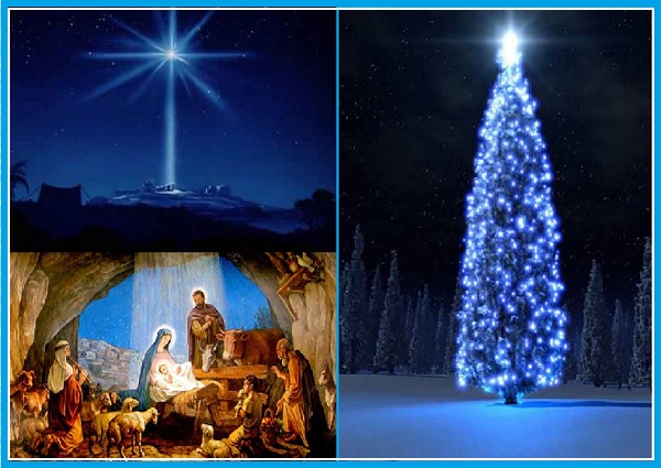 Вифлеемская звезда на Рождественской елке