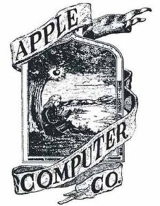 Первый логотип компании Apple