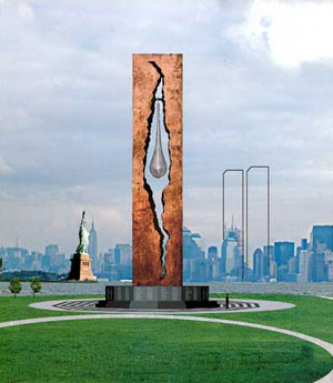 Монумент “Слеза скорби” работы Зураба Церетели