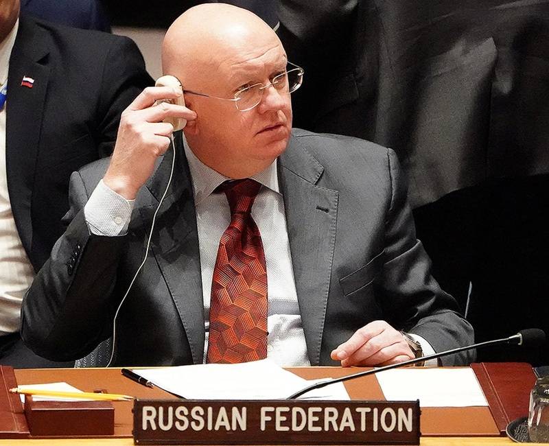 Постпред РФ при ООН и в Совбезе ООН Василий Алексеевич Небензя